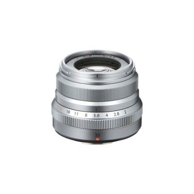 Fujifilm XF35mmF2 R WR Lens (Silver)