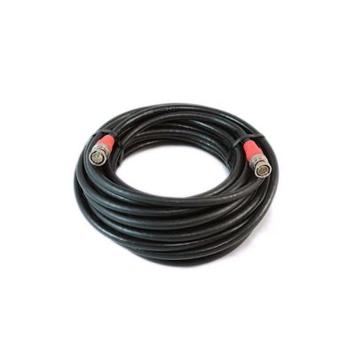 Genustech 25' 12G-SDI UHD (8K) BNC Coax Cable (RG6/18AWG Male to Male, Gold Pin)