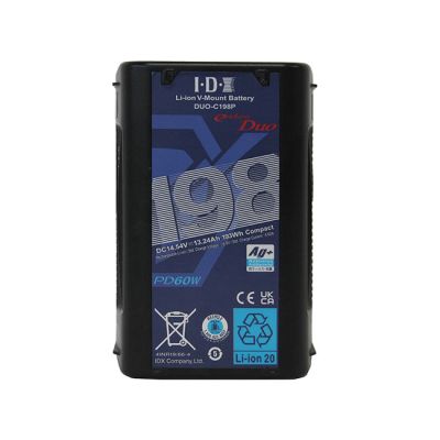 IDX Li-ion High Load V-Mount Battery with 2x D-Taps & USB-C PD 193Wh Battery Pack