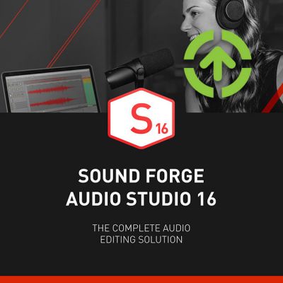 MAGIX Sound Forge Audio Studio 16 (Upgrade from Previous Version) ESD