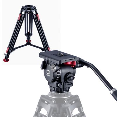 OZEN 6AL2HD 75mm AGILE 6 Mini E-Z LOAD Tripod System