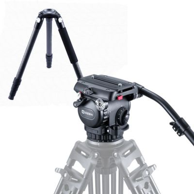 OZEN 6CF3S 75mm AGILE 6S S-LOC Tripod System